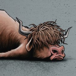 Franch Terry STYKKE // UnMOOtivated
