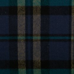 Flannel  // Skotsk Tern Bl� Sort Turkis
