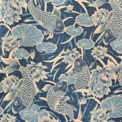 Japansk // Koi Karper st�vet bl�