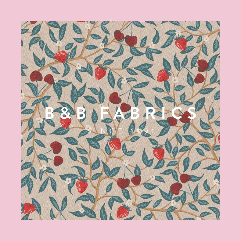 Halv Panama // Jordb�r