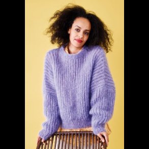 Bella Strikke Opskrift Bred Patent Sweater