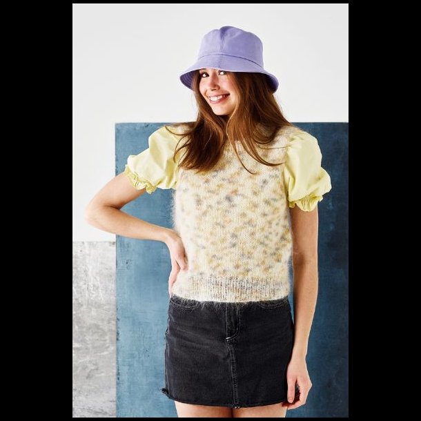 Bella Strikke Opskrift Vest Slipover