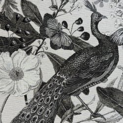 Gobelin // Peacock Black &amp; White