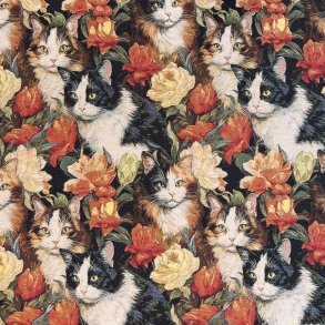 Gobelin // Cat Cosy Floral