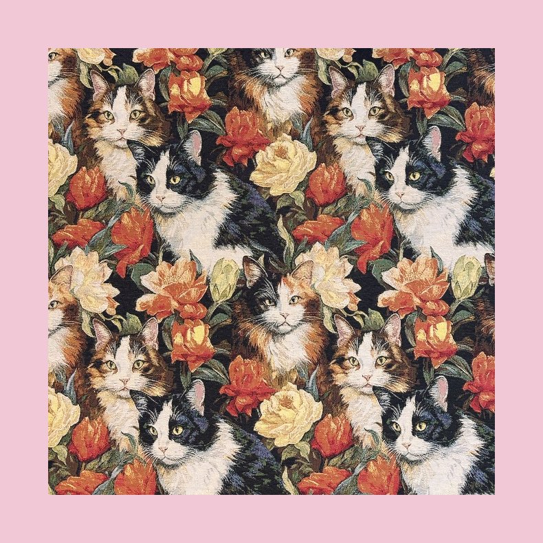 Gobelin // Cat Cosy Floral