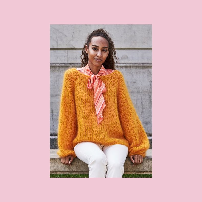 Bella Strikke Opskrift Raglan I 2 Tr�d