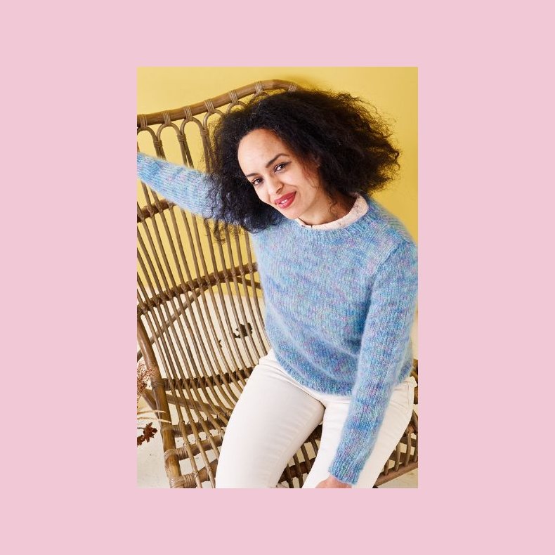 Bella Strikke Opskrift Basis Bluse