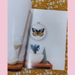 THE BOTANIST'S CABINET // DMC Broderi bog