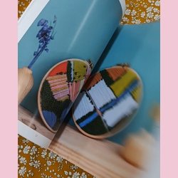 THE FORESTER'S WALL // DMC Broderi bog