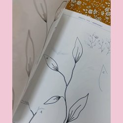  DOLLFUS MIEG &amp; CIE leaf // DMC Broderi bog