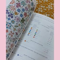  DOLLFUS MIEG &amp; CIE leaf // DMC Broderi bog