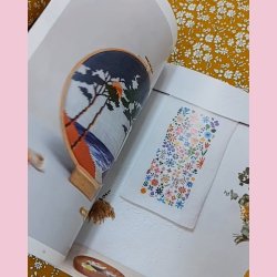  DOLLFUS MIEG &amp; CIE leaf // DMC Broderi bog