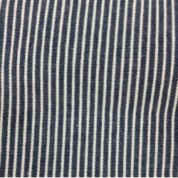 M�lkedreng Stribet Denim // Bl�