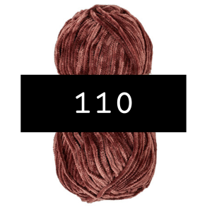 Nr. 110 Brun // Chenille