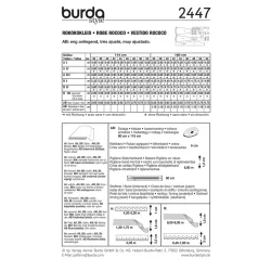 Burda 2447 - Rococo kjole