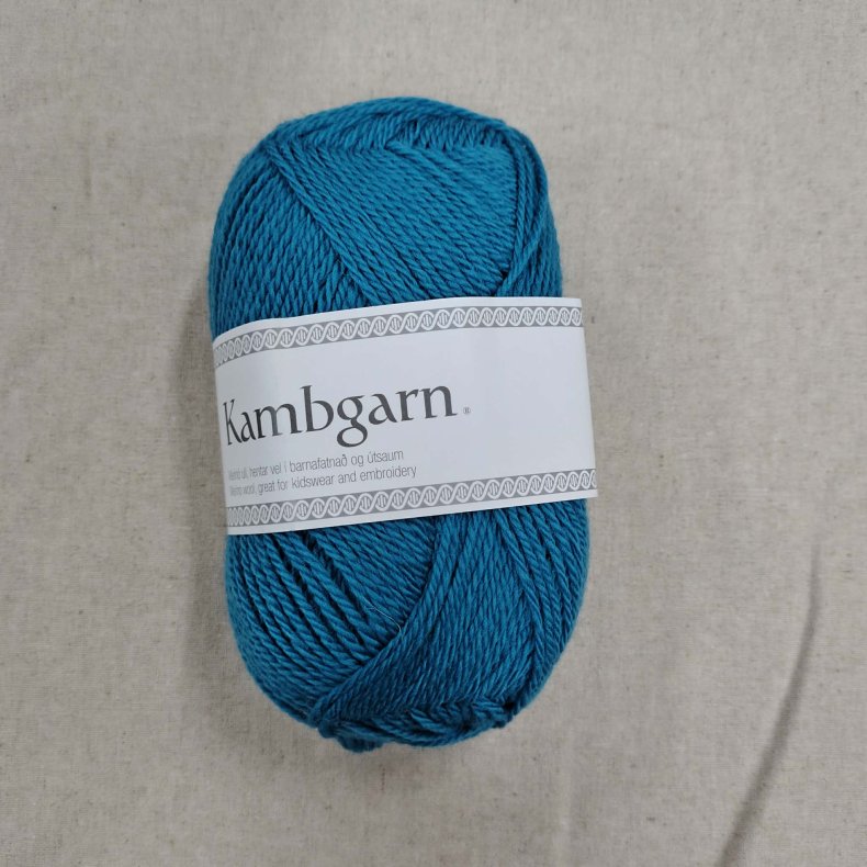 KAMPGARN // M�rk Turkis Nr. 1218