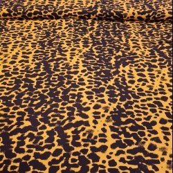 Viskose vvet 119,- Leopard karry gul