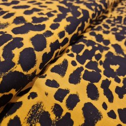 Viskose vvet 119,- Leopard karry gul