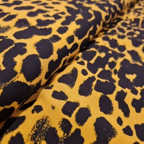 Viskose vvet 119,- Leopard karry gul