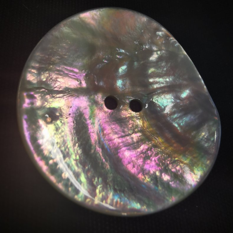 Knap perlemor Natural ( Alle st�rrelser )