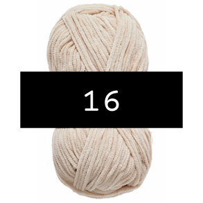 Nr. 16 Creme // Chenille