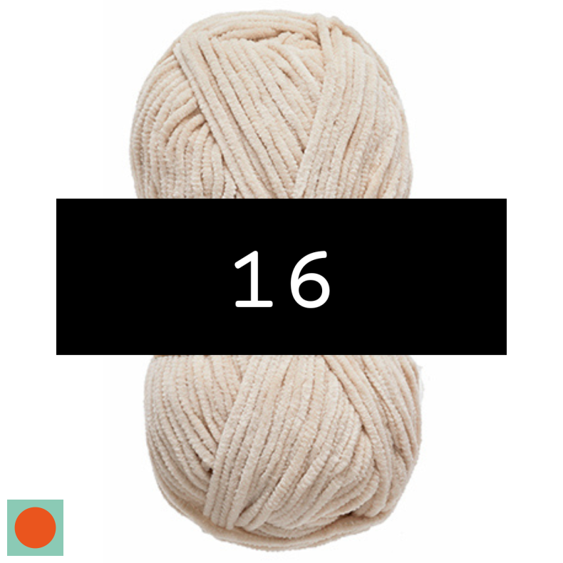 Nr. 16 Creme // Chenille