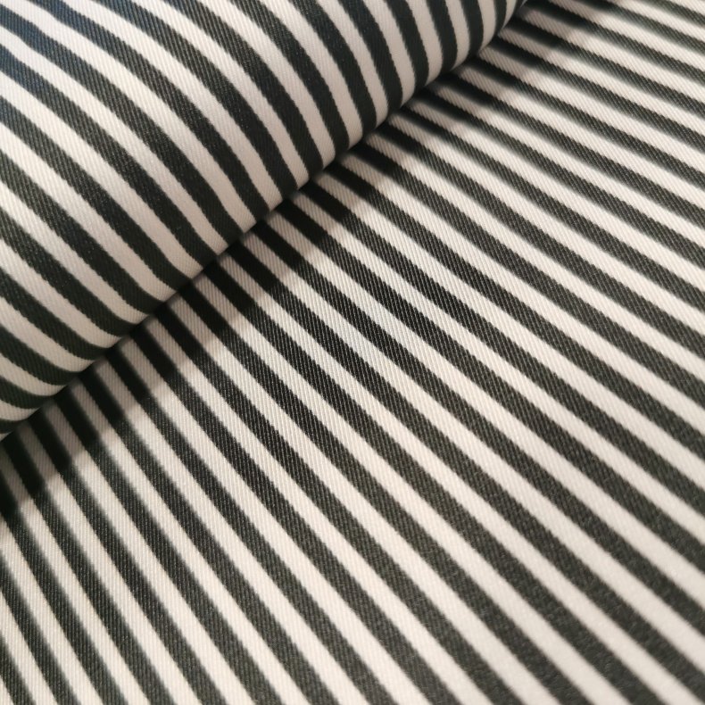 Sort &amp; hvid stribe