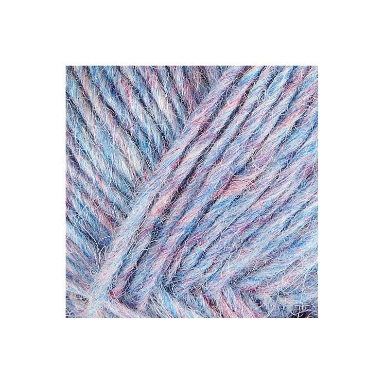 No. 1702 // L�ttlopi Meleret Bl� bordeaux lilla