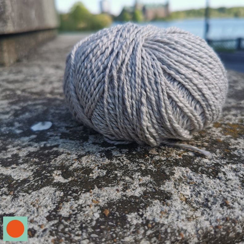 Nr. 10 Lyse Gr // Bomuld &amp; Silke