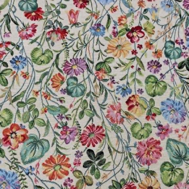 Gobelin // Farverige Blomster