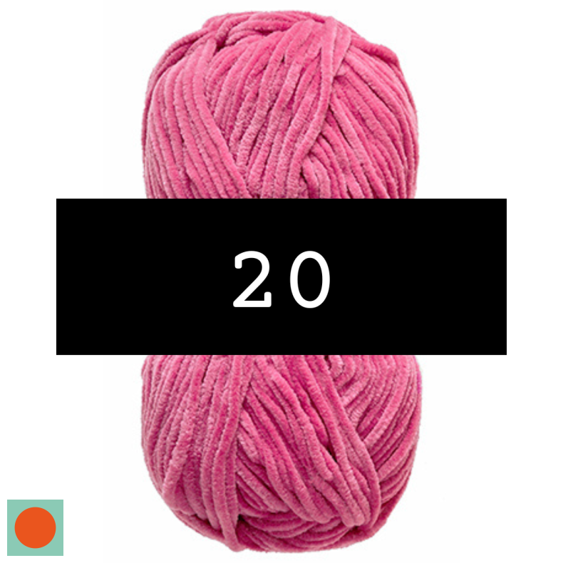 Nr. 20 Pink // Chenille