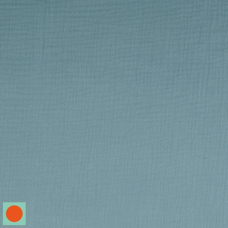 Musselin // Bl turkis nr. 5030