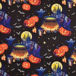 Bomulds l�rred // Halloween sort