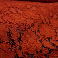 Blonde blomst broderi Rd