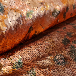 Paliette jersey 249,- Guld kobber roser