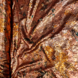 Paliette jersey 249,- Guld kobber roser