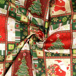 Bomulds poplin // Julemand