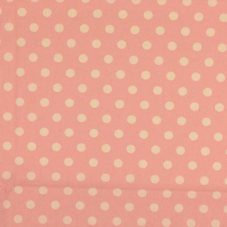 Cotten Cretonne Dots // Rosa Nr. 5017