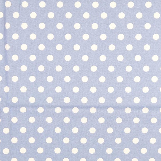 Cotten Cretonne Dots // Lysebl Nr. 5029