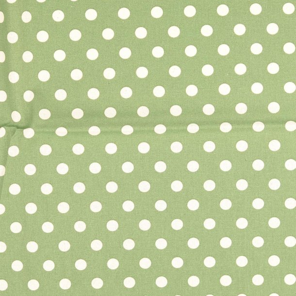 Dots poplin 119,- Grn nr. 5034