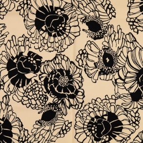 Big Flowers // beige sort