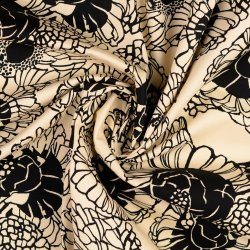 Big Flowers // beige sort