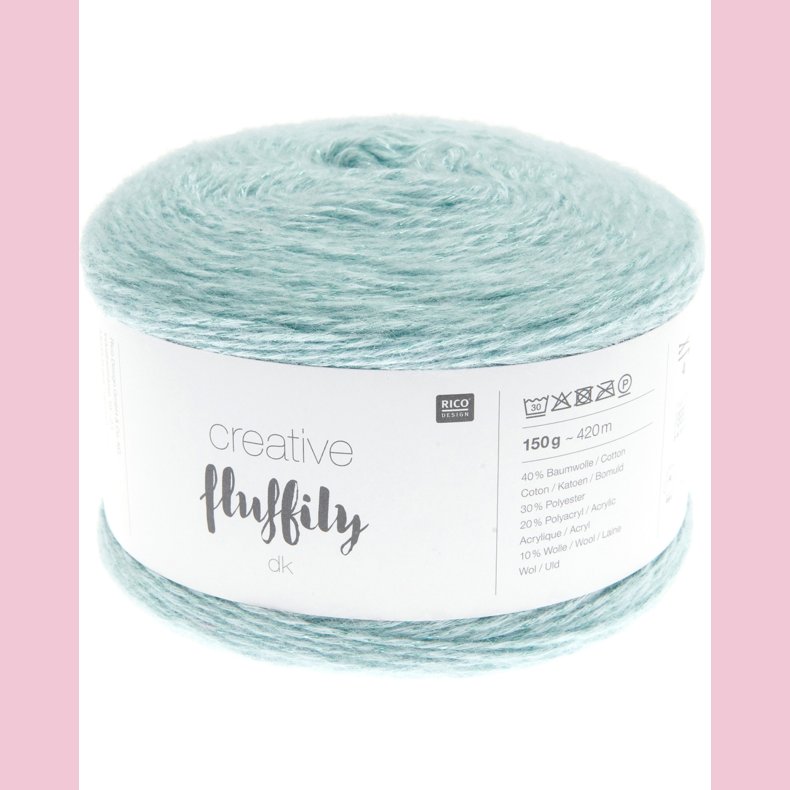 Fluffily // light blue mint Nr. 21