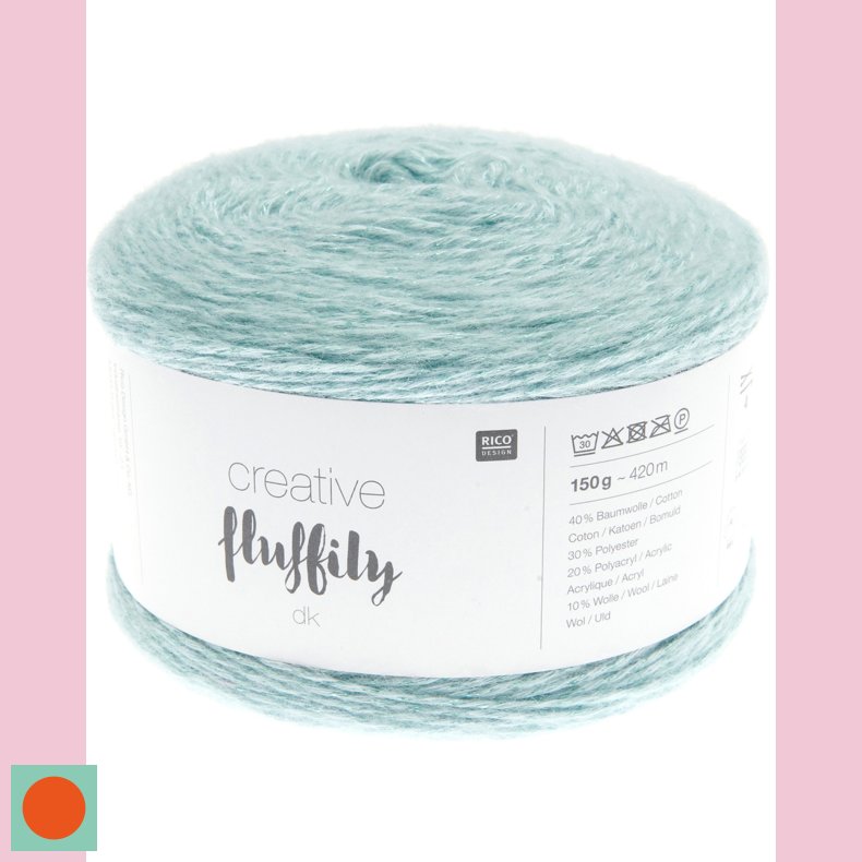Fluffily // light blue mint Nr. 21