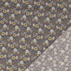 Patch Flowers // Grey