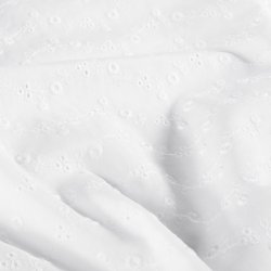 Broderi Anglaise // Little Rose hvid