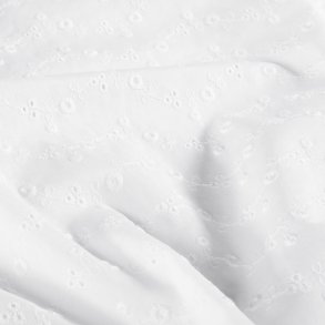 Broderi Anglaise // Little Rose hvid