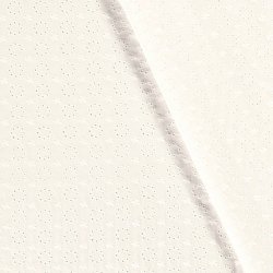 Broderi Anglaise // R� Hvid