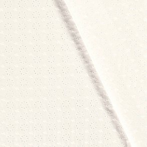 Broderi Anglaise // R� Hvid