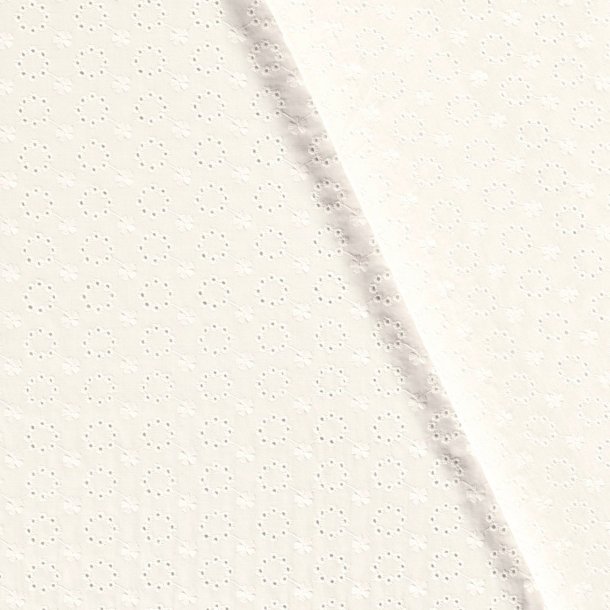 Broderi Anglaise // R Hvid